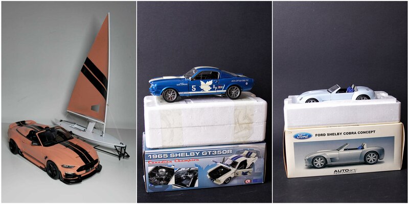 Vand pachet de 17 machete auto american muscle cars 1:18
